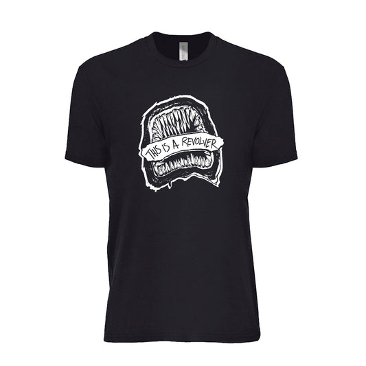 This is a Revolver - Mouth Logo Tee